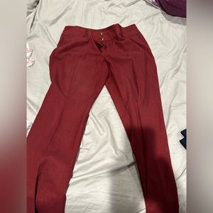 New York and Company size 18 red pants